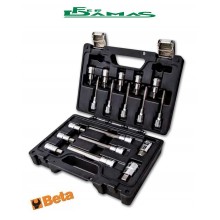 ASSORTIMENTO 1/2" 18 CHIAVI A BUSSOLA PER VITI A IMPRONTA ESAGONALE